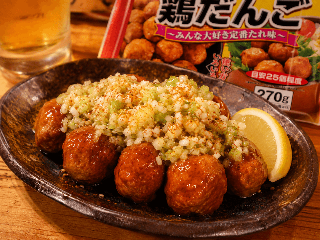 居酒屋風♡鶏だんごのねぎ塩レモンの完成写真