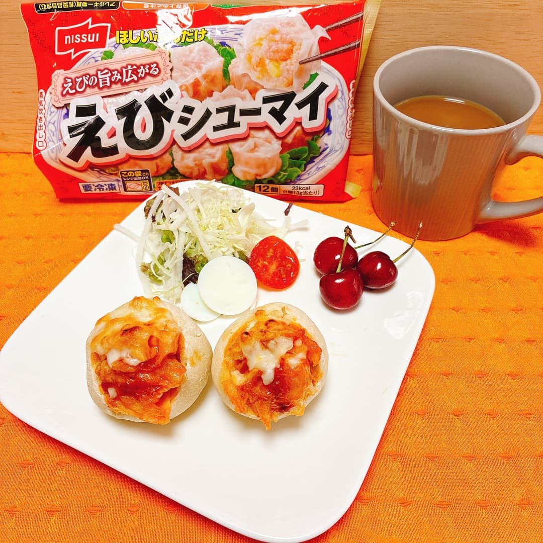 エビチリパンの完成写真