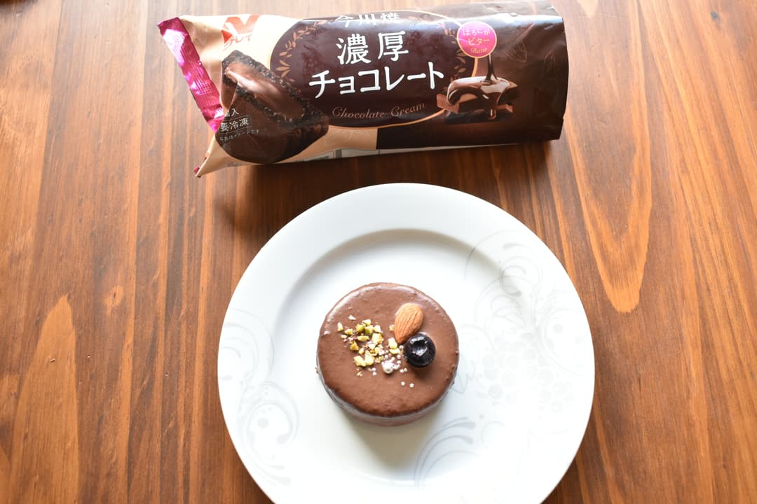今川焼きザッハトルテの完成写真