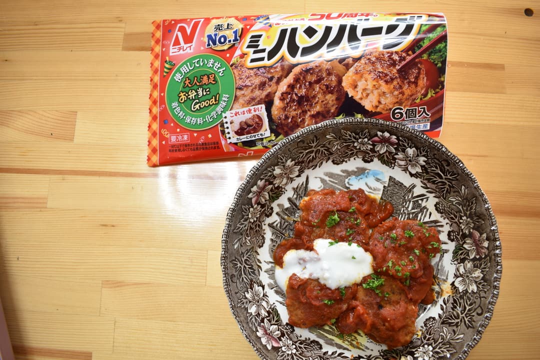 トルコ風煮込みハンバーグの完成写真