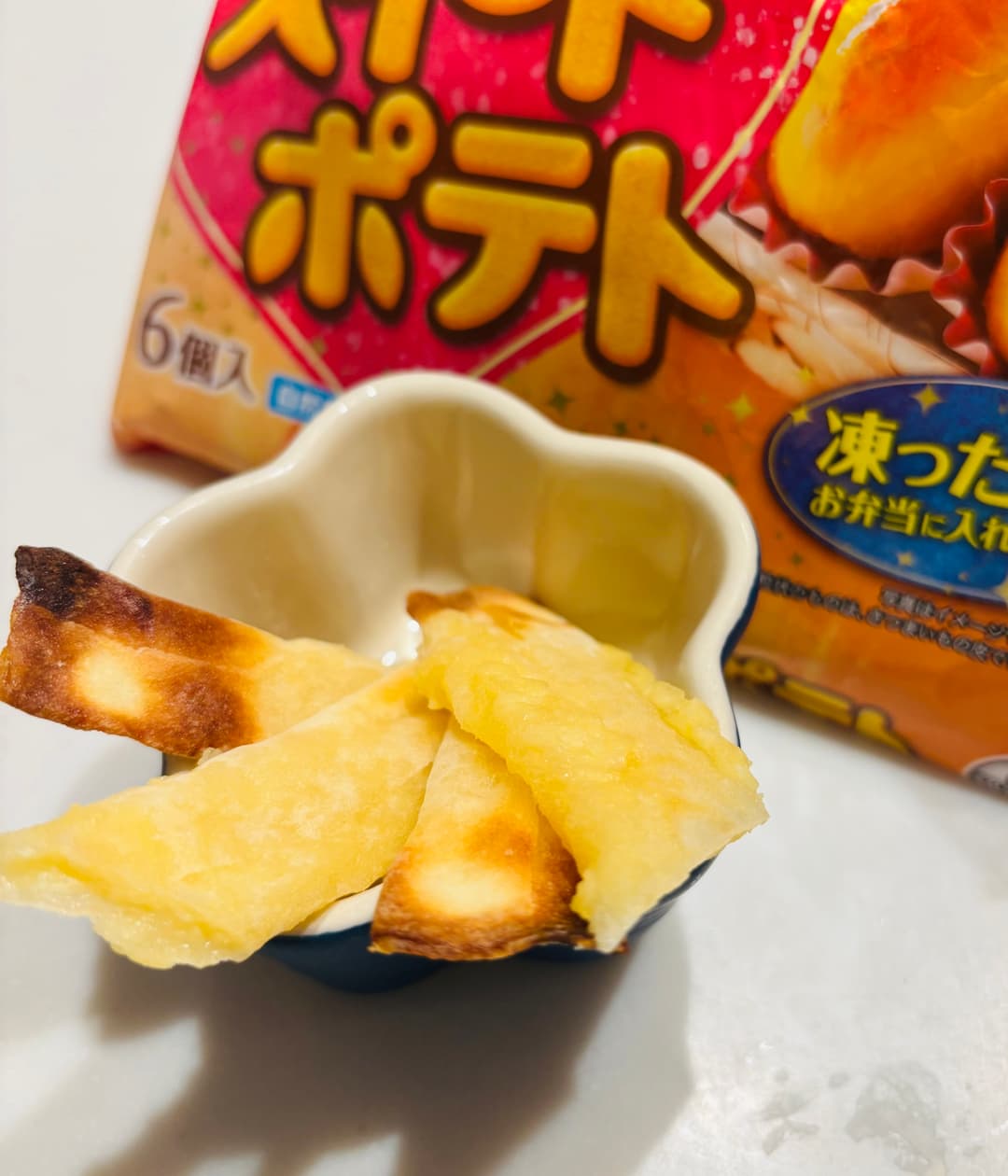 スイートポテトスティックの完成写真