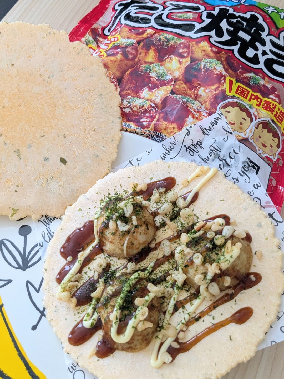 たこ焼きせんべいの完成写真