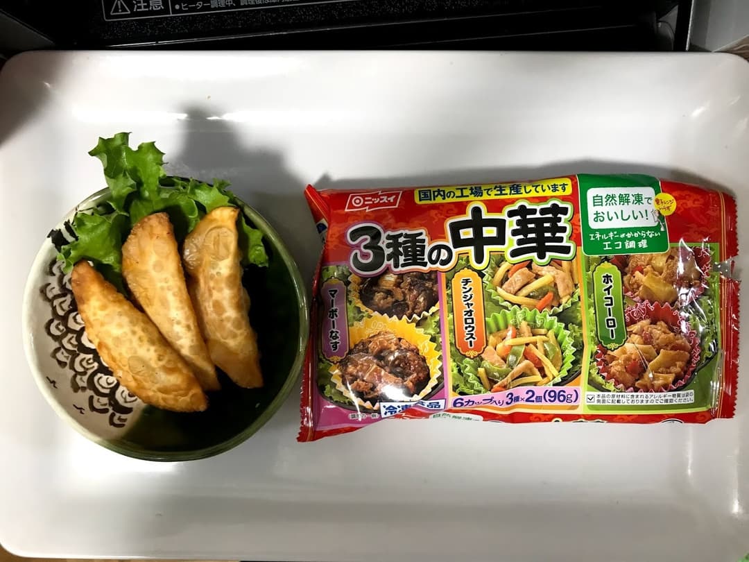 お手軽スナック 中華インの完成写真