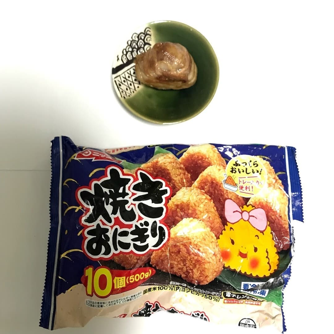 肉巻焼きおにぎりの完成写真