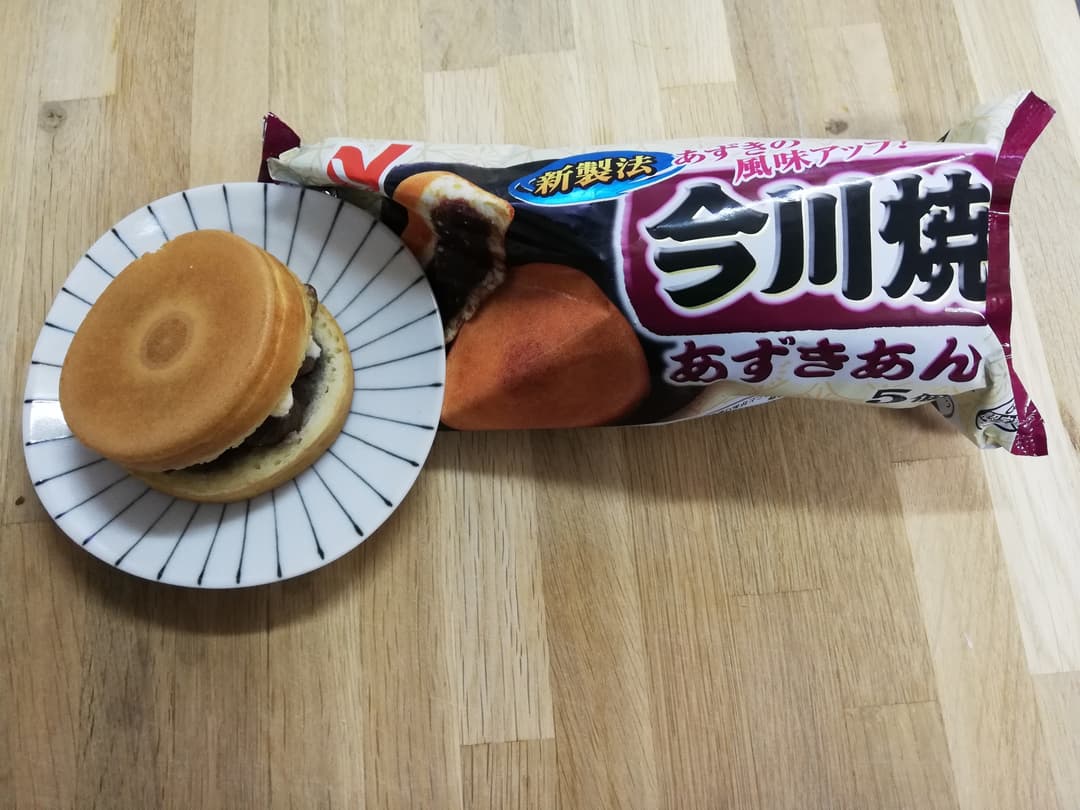 栗アイスサンドの完成写真