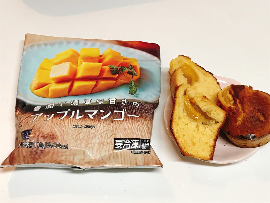 LAWSON アップルマンゴーココナッツカステラの完成写真