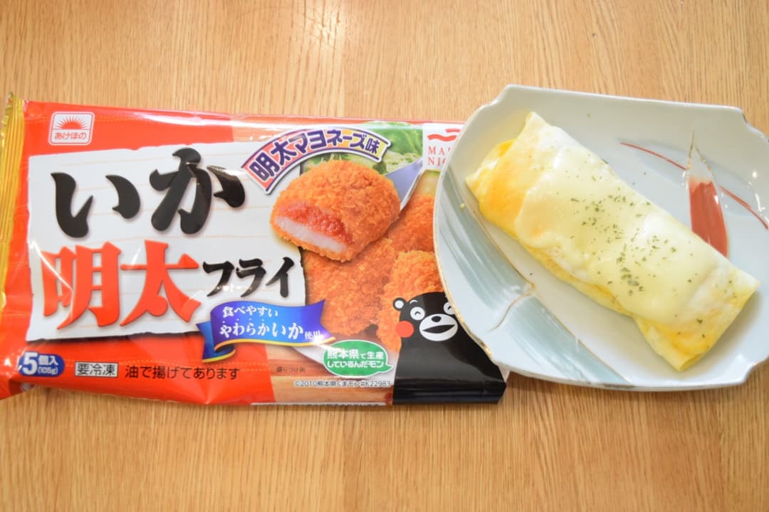 いかフライの玉子チーズ焼き★の完成写真
