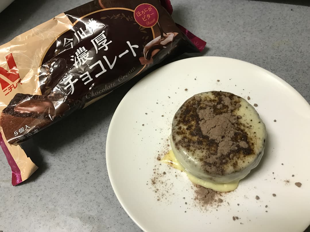 ティラミス風今川焼の完成写真