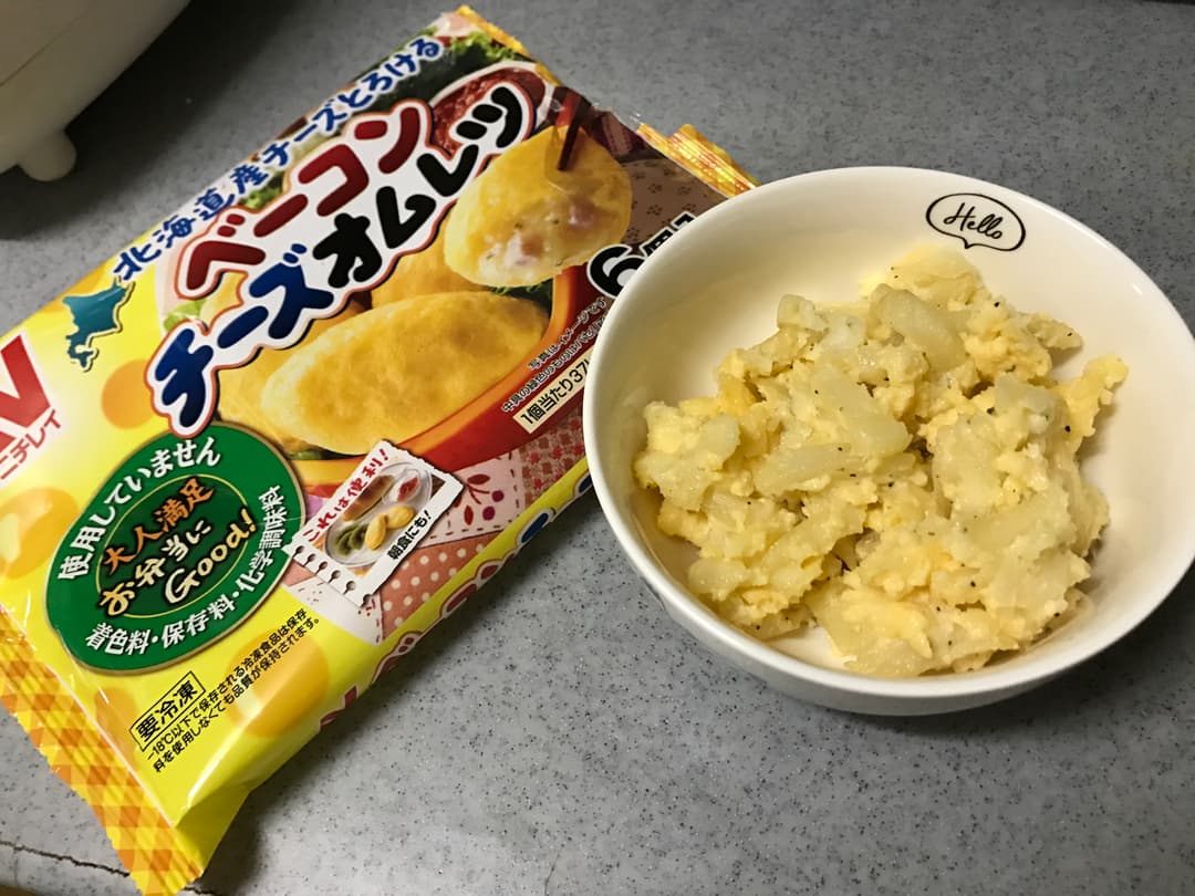 ポテタマサラダの完成写真