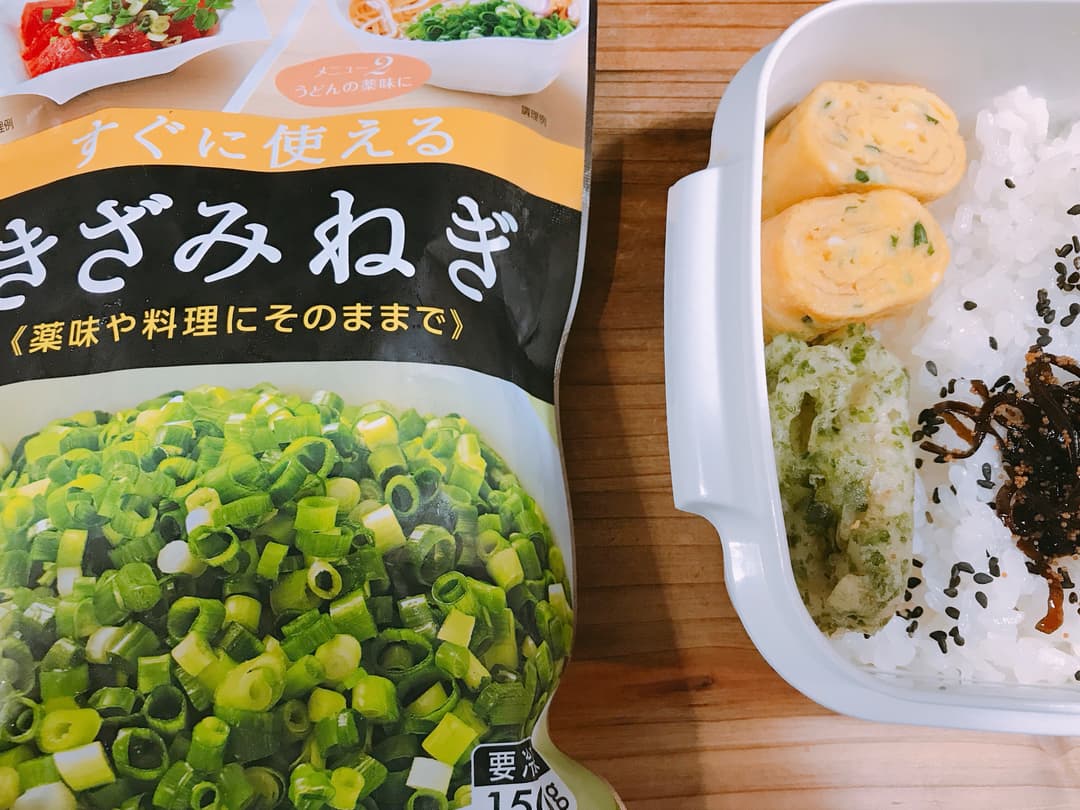 ネギ入り卵焼きの完成写真