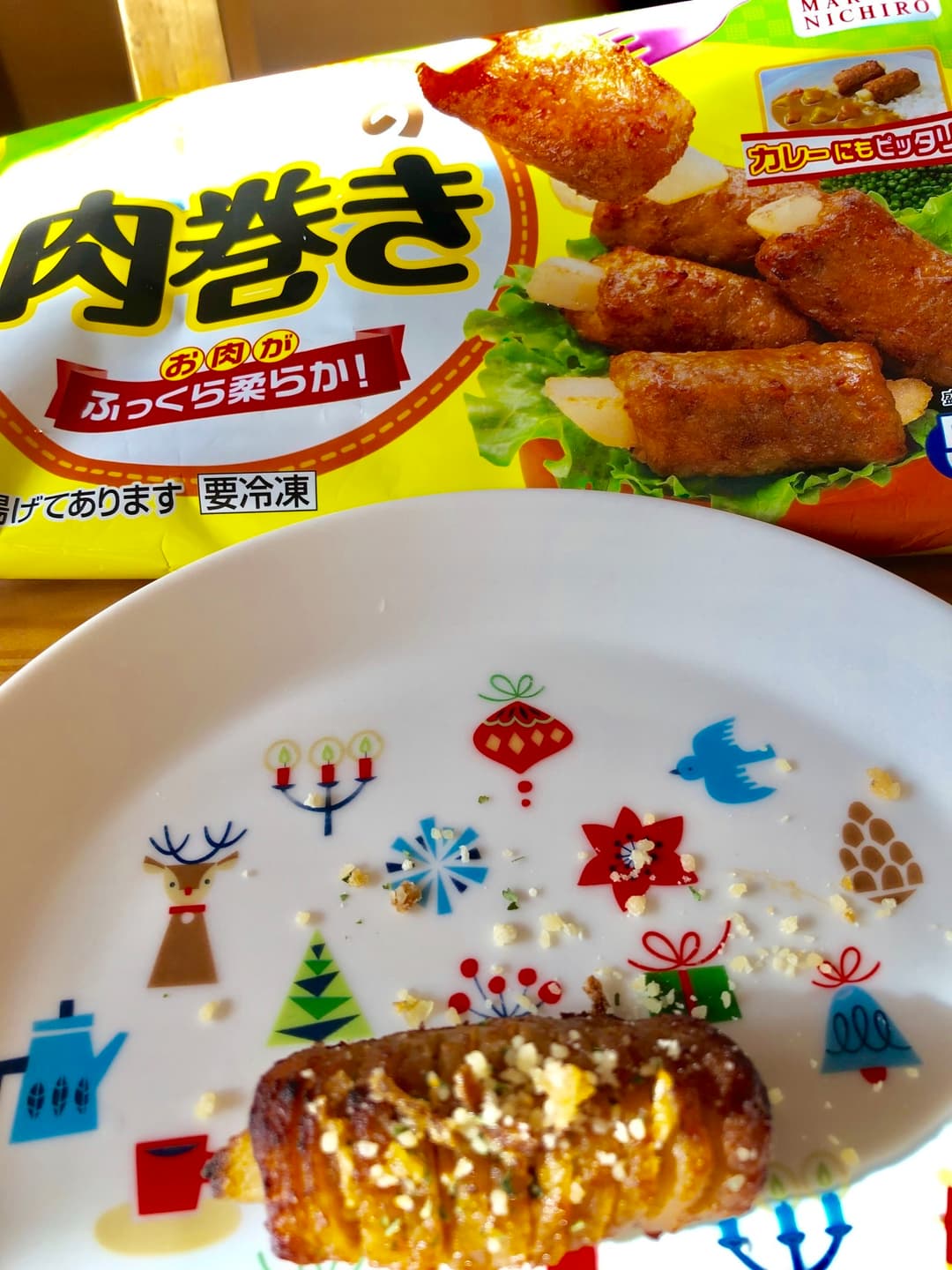 ハッセルバックポテト風の完成写真