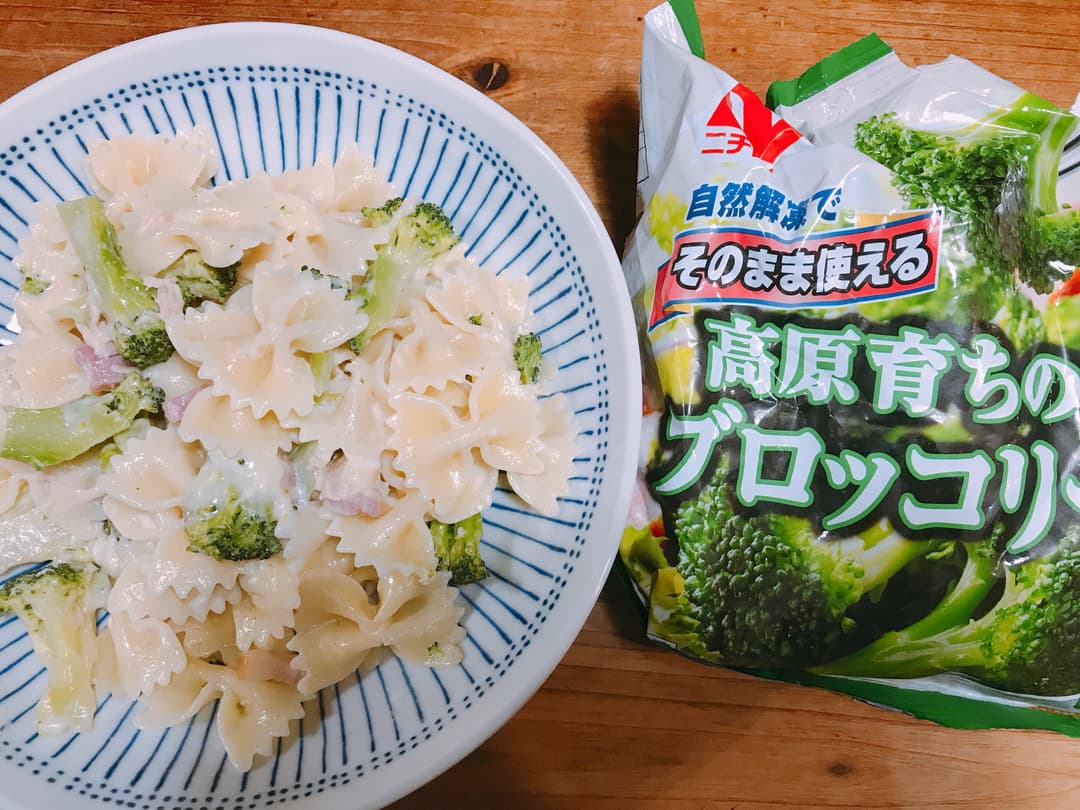 ブロッコリーマカロニサラダの完成写真