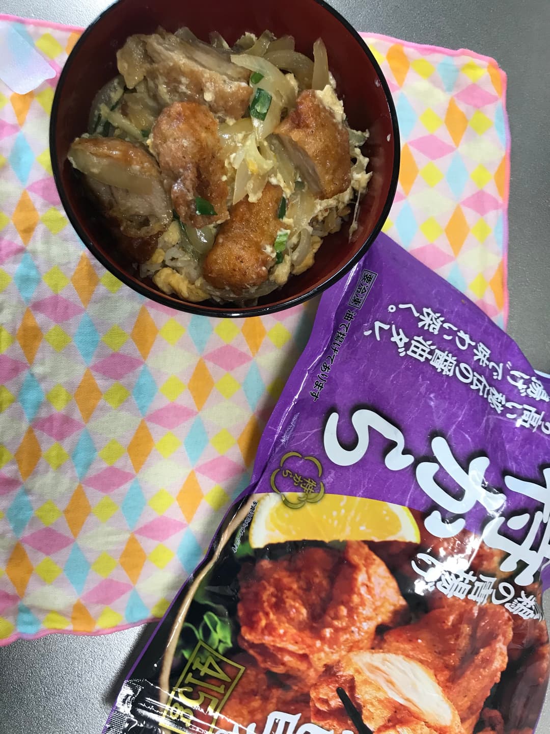 簡単からこ丼の完成写真