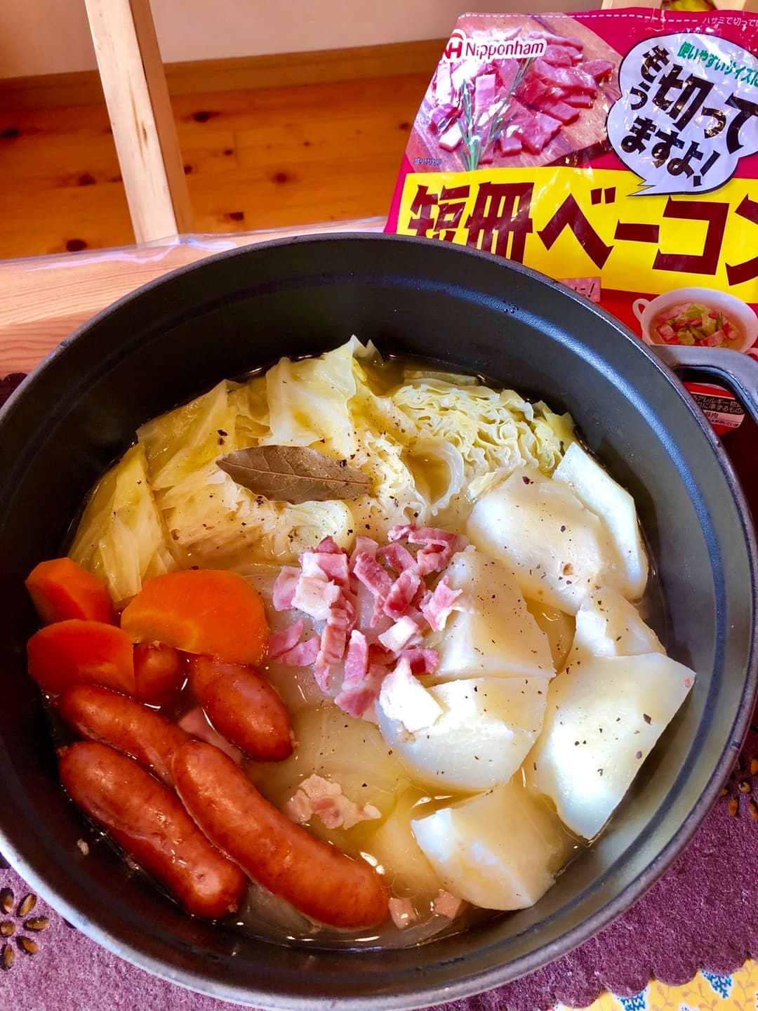 煮込むだけのポトフの完成写真