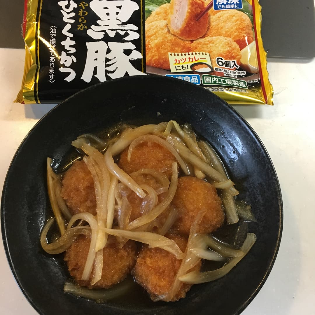 かつ煮の完成写真