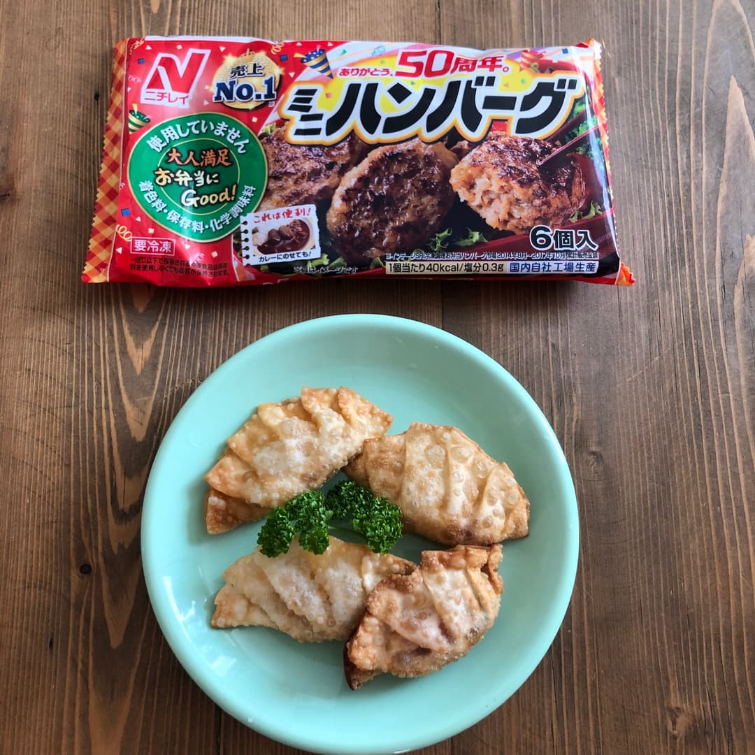 揚げハンバーグの完成写真