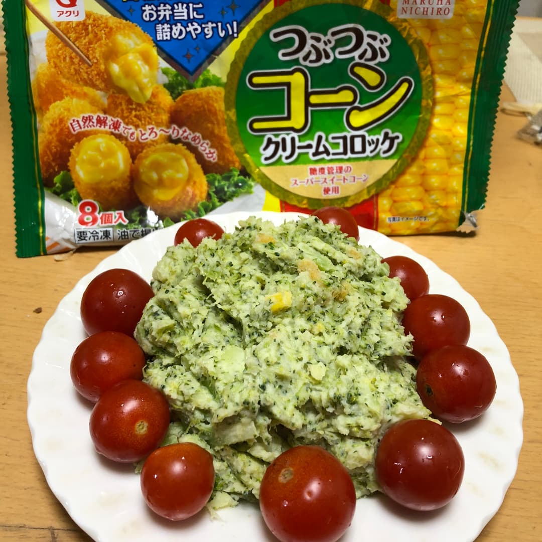 クリーミーポテトサラダの完成写真