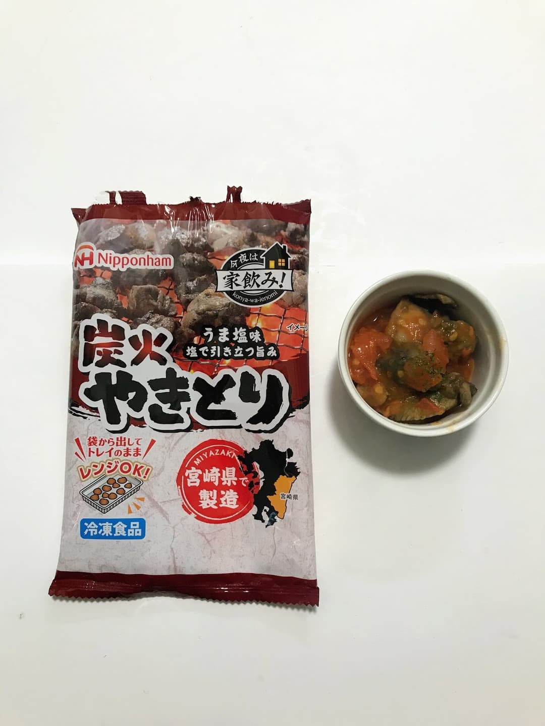 焼き鳥のトマト煮の完成写真