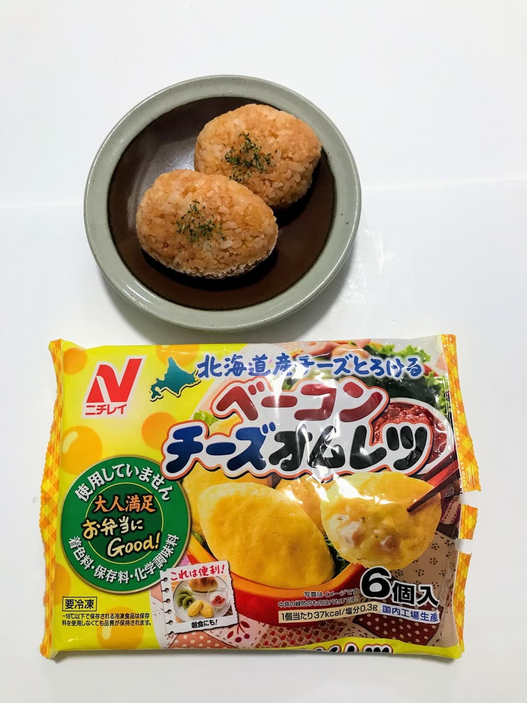 逆オムライスにぎりの完成写真