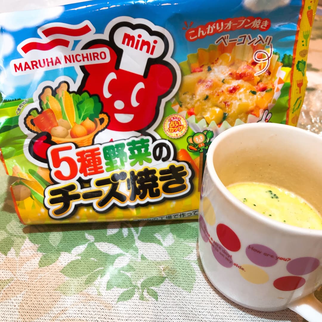 ミルクスープの完成写真