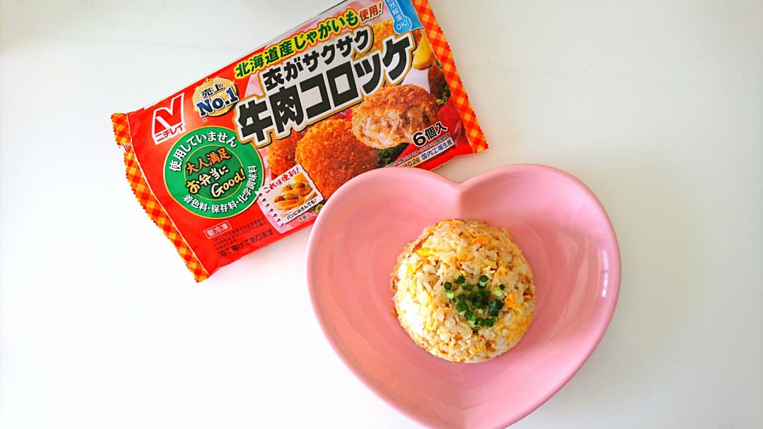 やさしい味♪しっとりチャーハンの完成写真