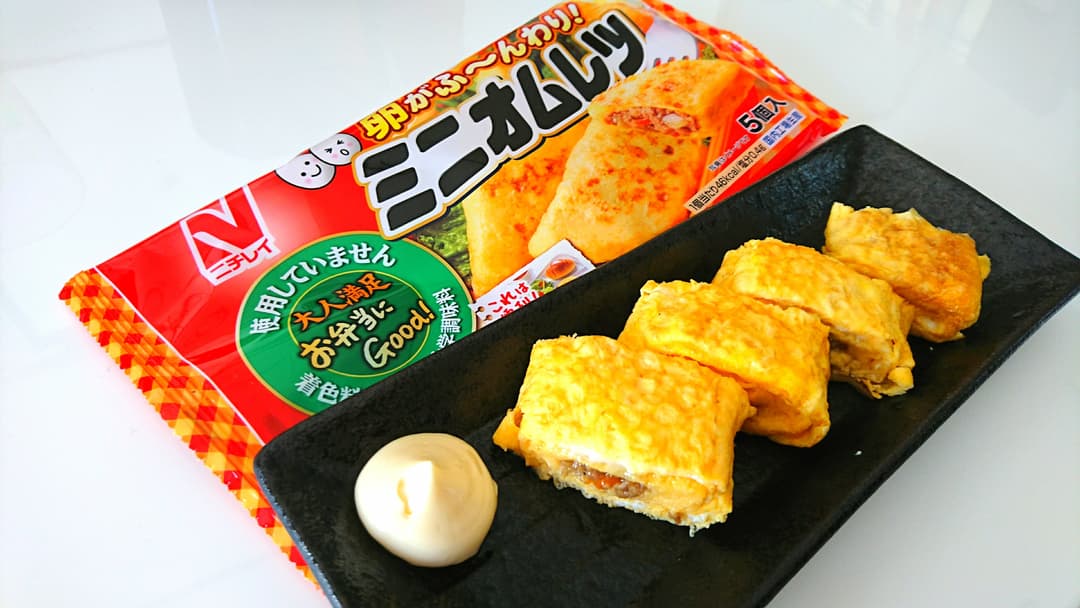 夕飯にあと１品！具入り卵焼き！の完成写真
