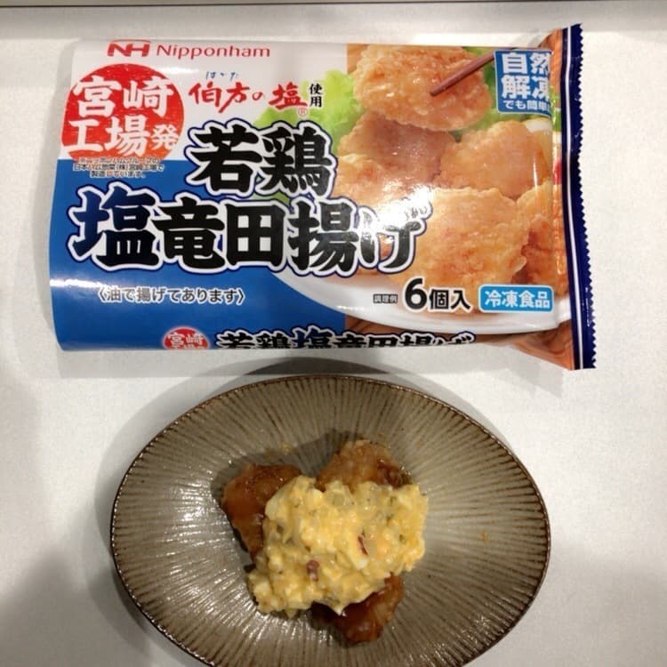 塩竜田揚げで簡単チキン南蛮☆の完成写真