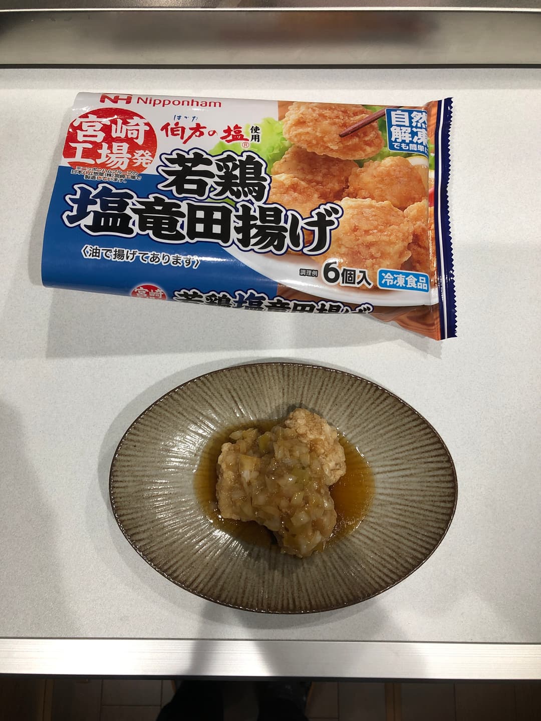 時短･簡単！ 竜田揚げで油淋鶏の完成写真