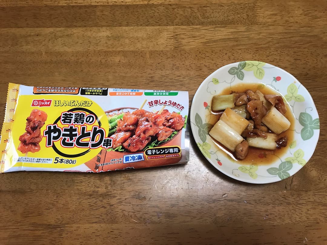 ねぎま炒めの完成写真