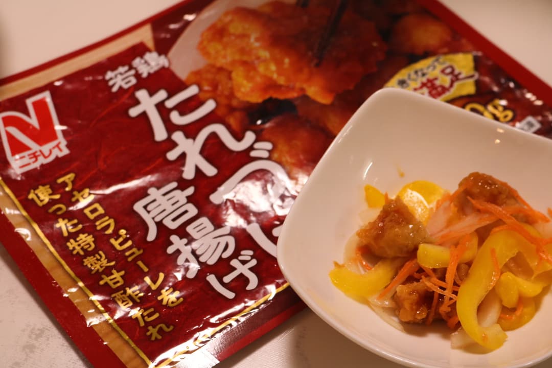 唐揚げの南蛮漬け風の完成写真