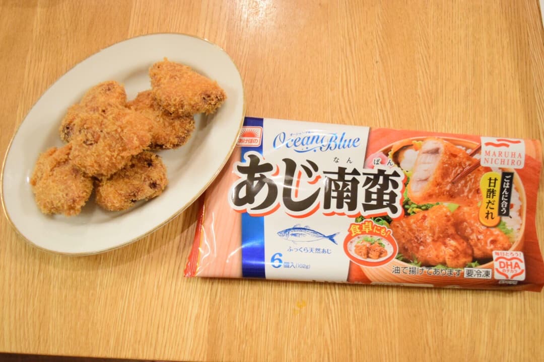 あじ南蛮のフライ☆の完成写真