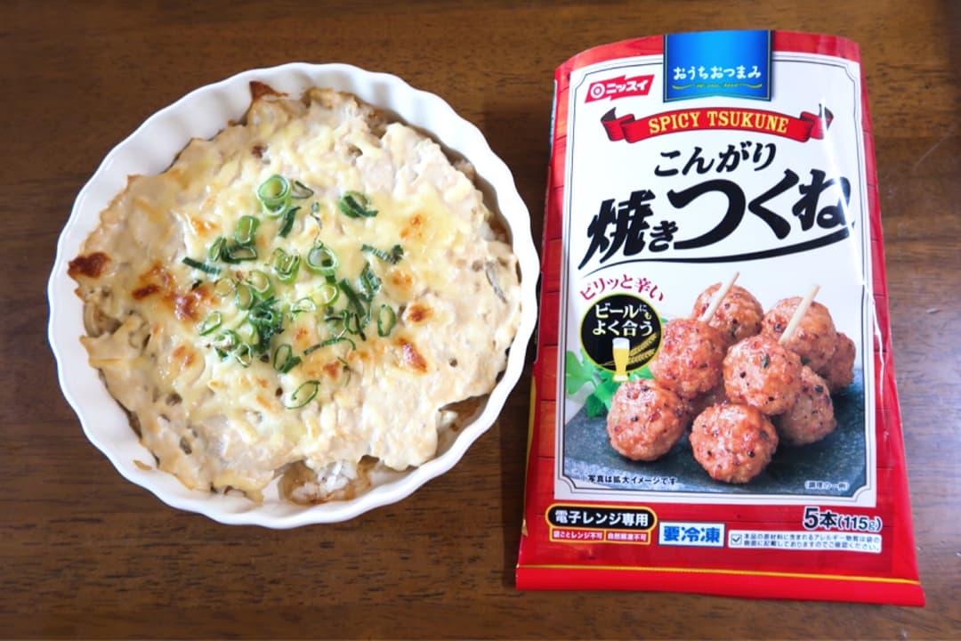 つくねの和風ドリアの完成写真