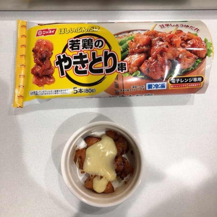 やきとり串でチーズダッカルビ☆の完成写真