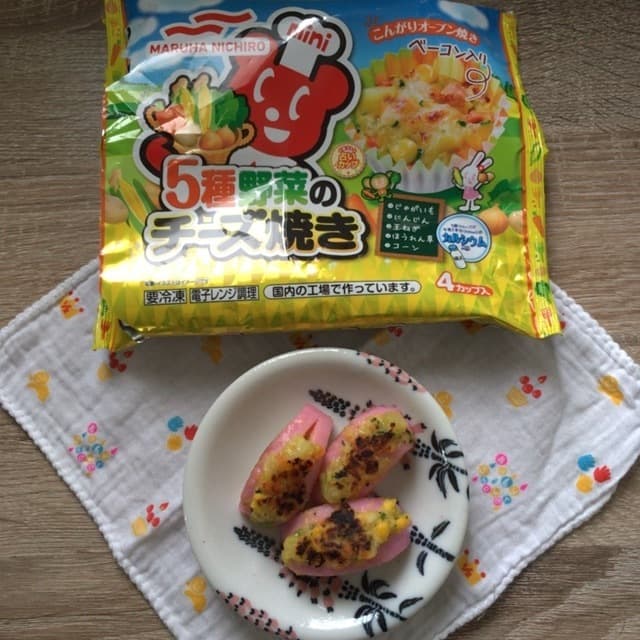 かまぼこチーズ焼きサンドの完成写真