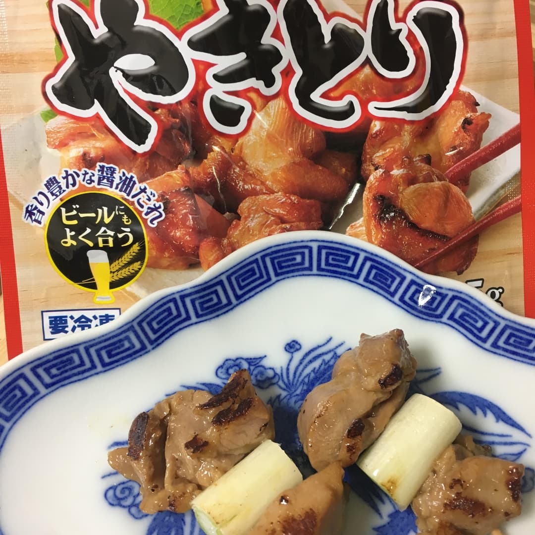 簡単ミニマヨねぎまの完成写真