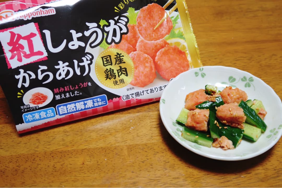 きゅうり和えの完成写真