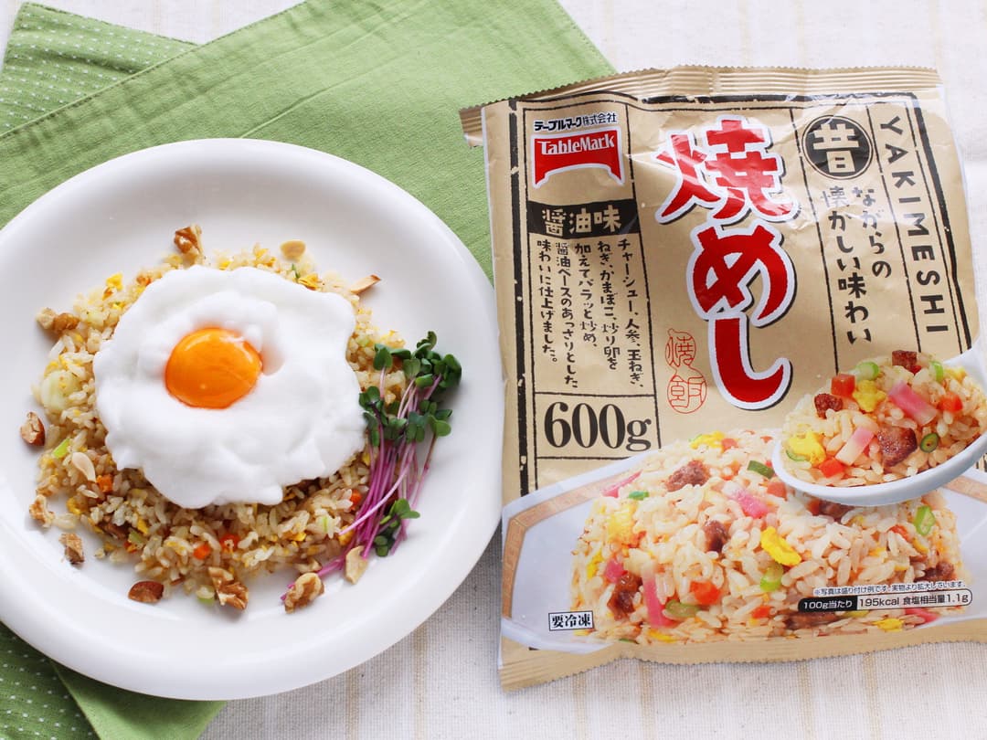 カリッとフワッとナッツTKY(たまご・かけ・焼めし)の完成写真