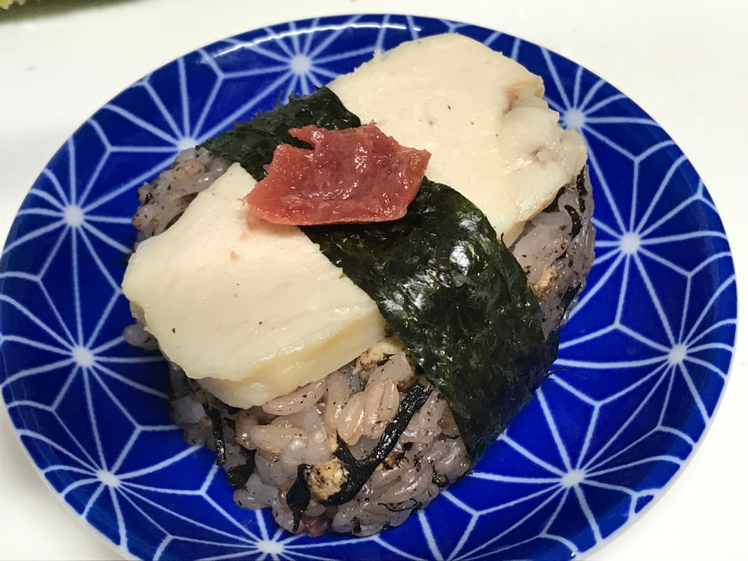 サラダチキン巻き梅ひじきの完成写真