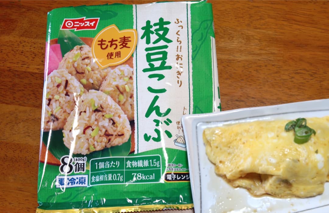 和風オムライスの完成写真