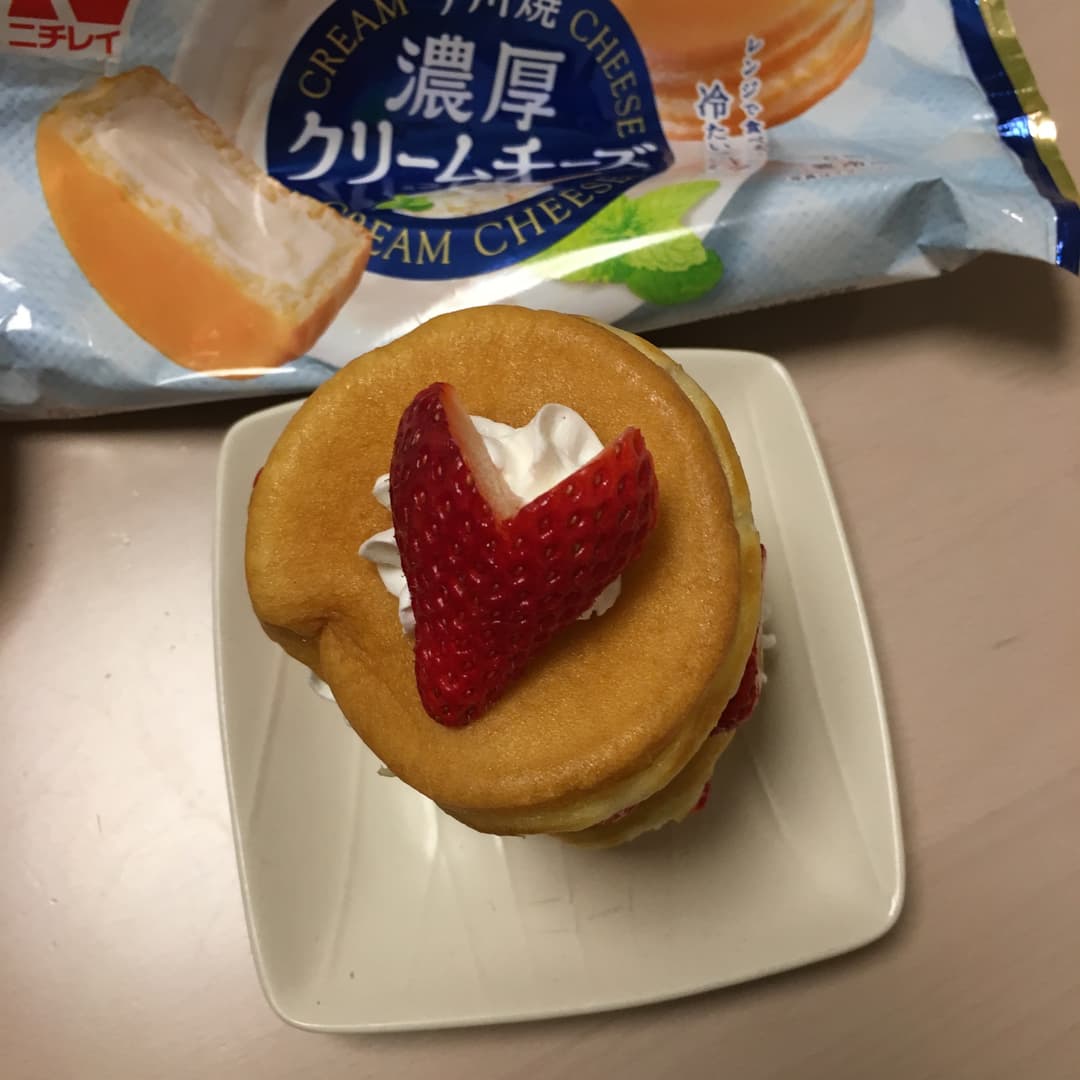 わくわくタワーケーキの完成写真