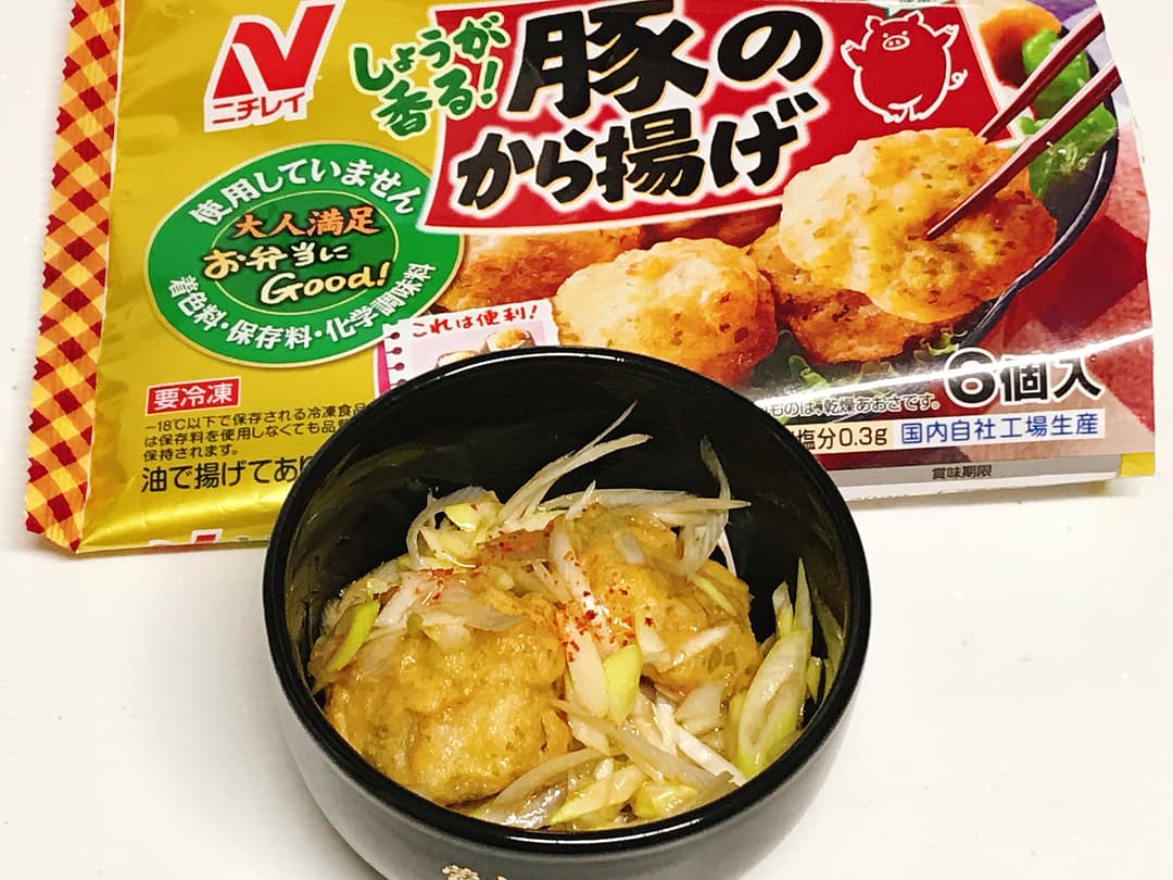 豚からネギナムルの完成写真
