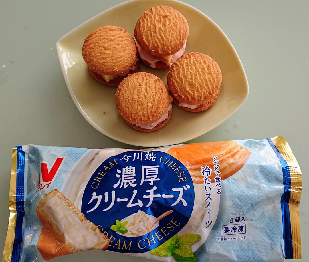 クリームチーズクッキーアイスの完成写真