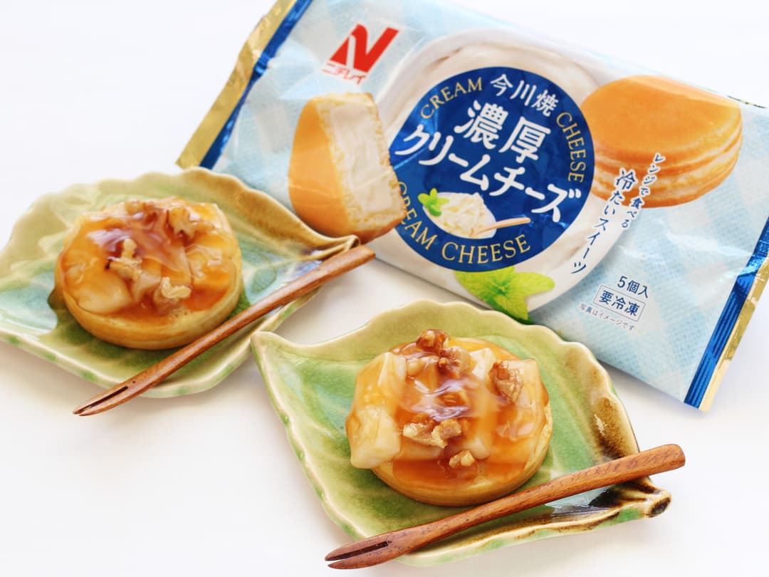 濃厚クリームチーズのみたらし仕立ての完成写真