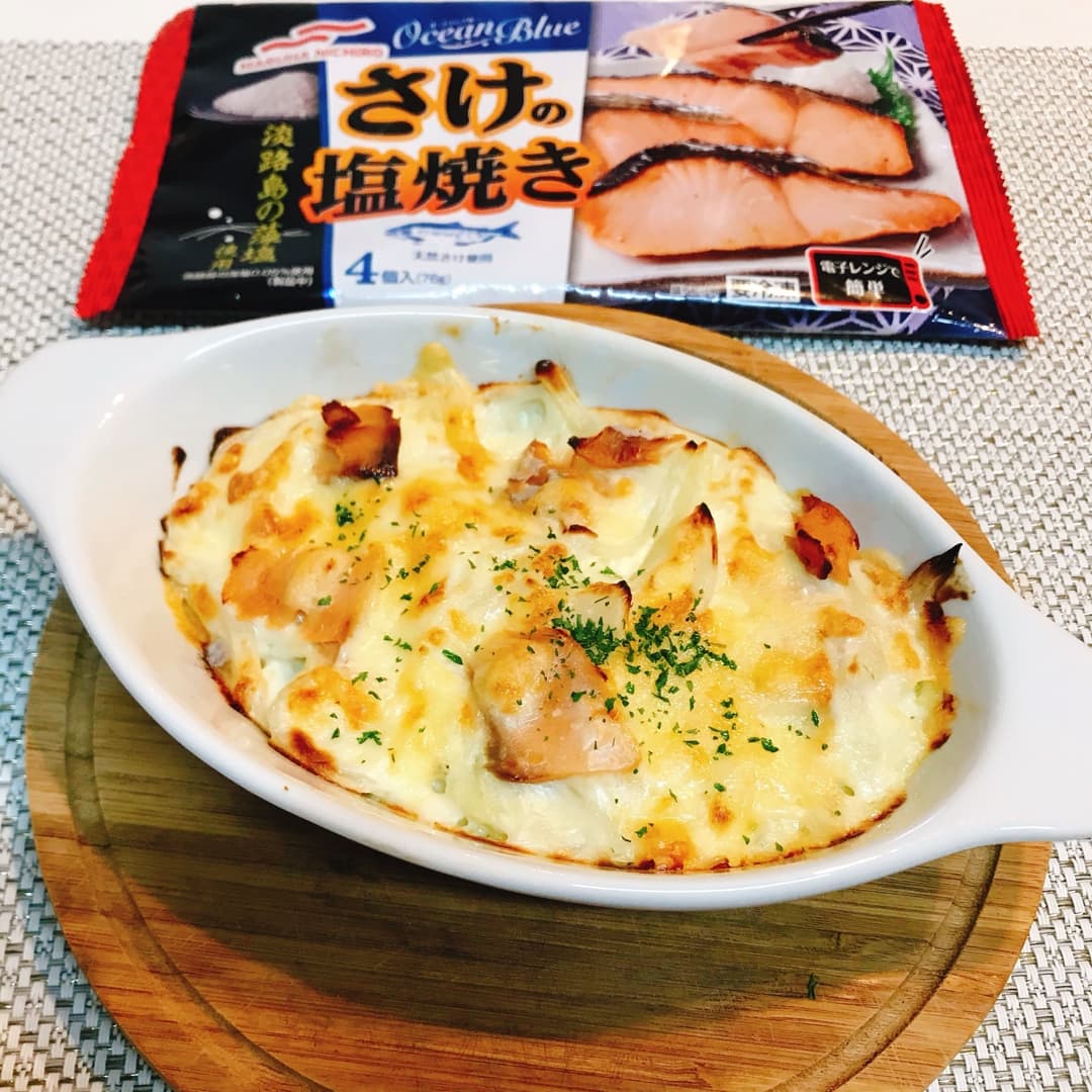 さけとじゃがいものグラタンの完成写真
