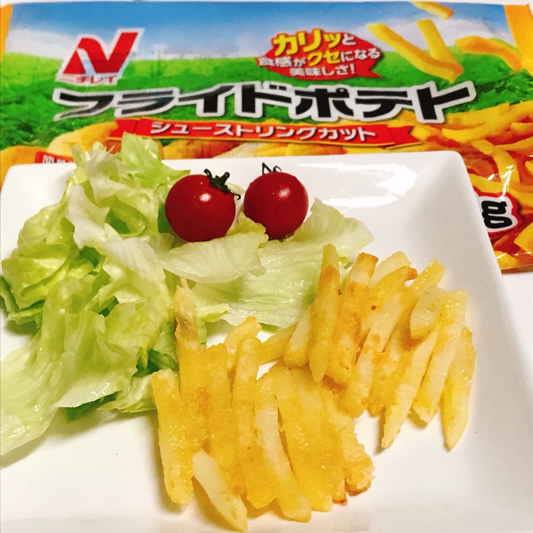 ポテトのパルメザンチーズ焼きの完成写真