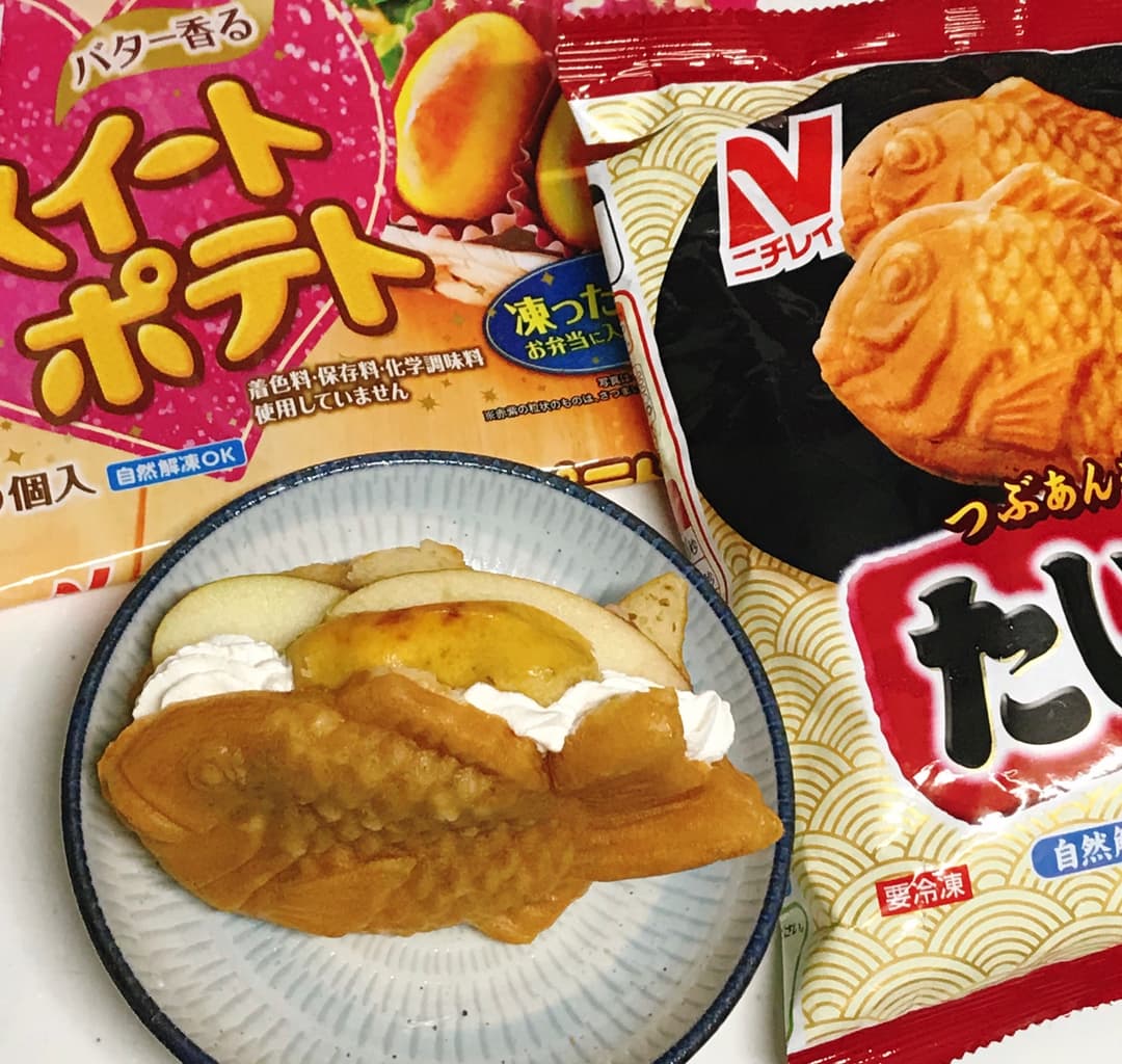 たいやきスイートポテトの完成写真
