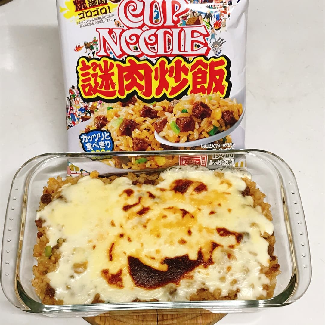 謎肉ドリアの完成写真