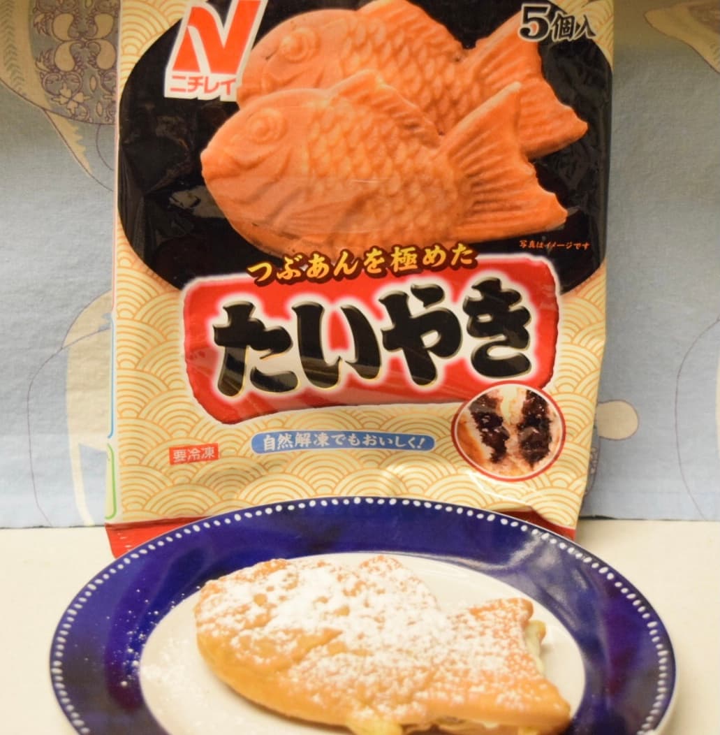 レアチーズケーキ風たいやきの完成写真
