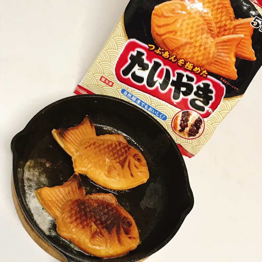 たいやきのバター焼きの完成写真