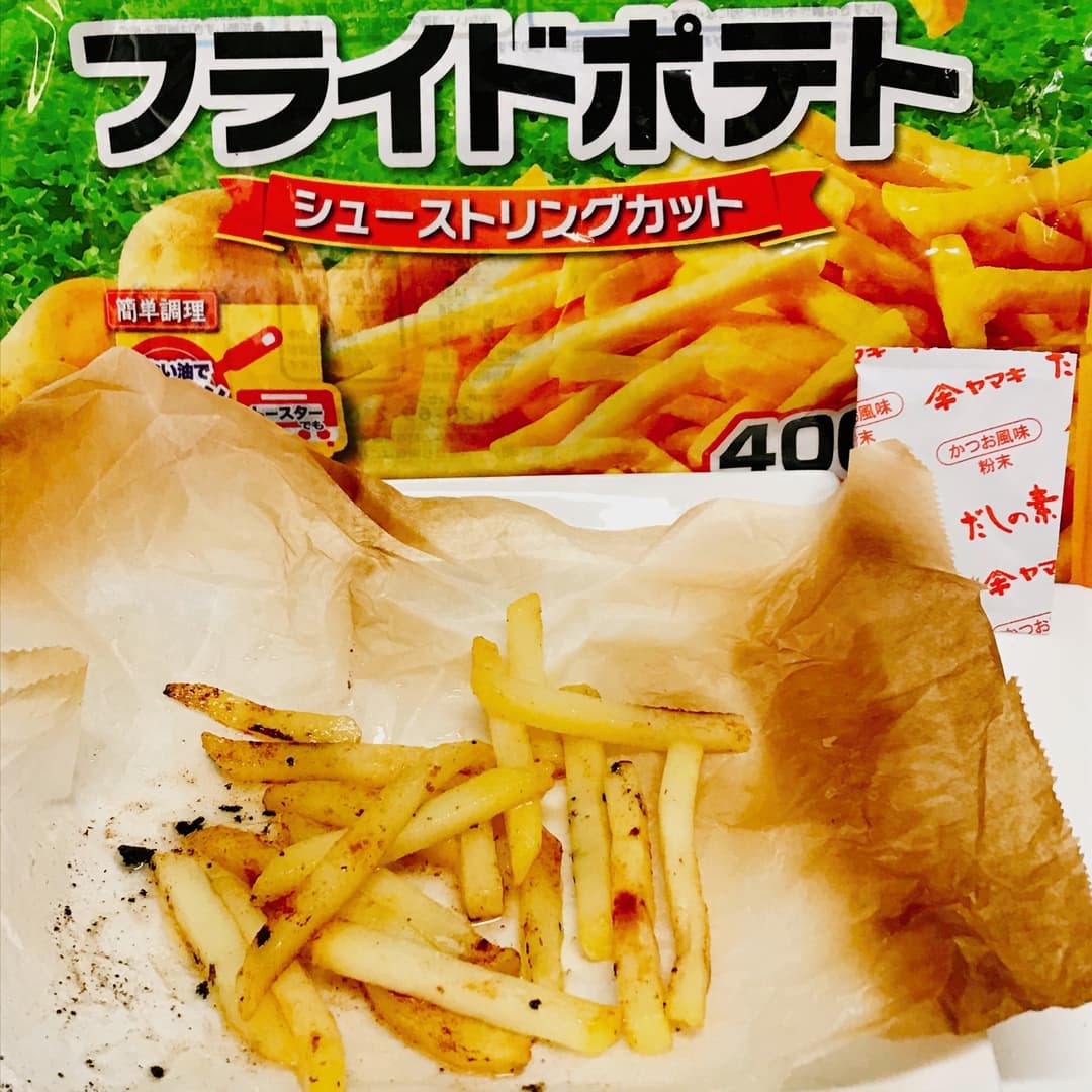 出汁バターポテトの完成写真
